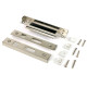 Polished Nickel 1/2" Rebate Kit for Sash Lock