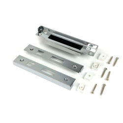 Polished Chrome 1/2" Rebate Kit for Sash Lock