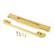 Polished Brass 1/2" Rebate Kit for Euro Din Sash Lock
