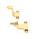 Polished Brass Avon Stay (Steel Window)