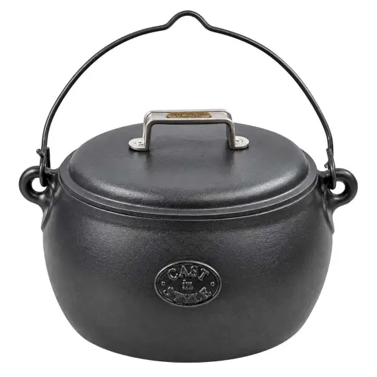 Cast Iron Romany Pot Belly Cooking Pot