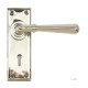 Newbury Door Handle - Polished Nickel