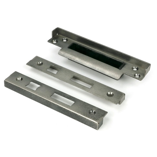 Pewter 1/2" Rebate Kit for Sash Lock