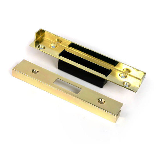 Polished Brass 1/2" Rebate Kit for Dead Lock