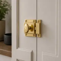 Polished Brass Cabinet Latch