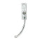 Polished Chrome Slim Peardrop Espagnolette Casement Fastener