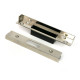 Polished Nickel 1/2" Rebate Kit for Dead Lock