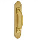 Pull Handle On Shaped Plate