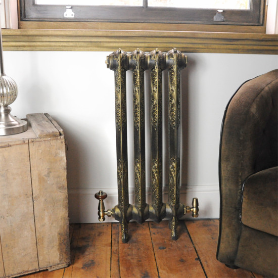 TALL Rococo Classic Cast Iron Radiator