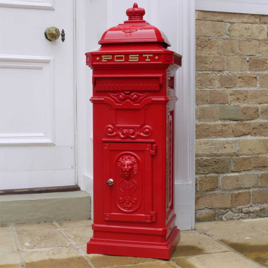 Regent Post Box - Black