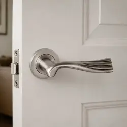 Richmond Lever Door Handle - Matt Gun Metal Finish
