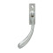 Satin Chrome Slim Peardrop Espagnolette Casement Fastener