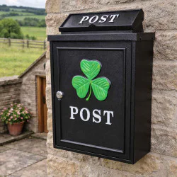 Shamrock Wall Mounted Post Box