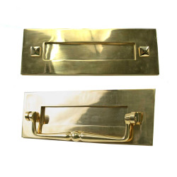 Traditional Brass Letter Plate
