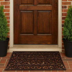 Victorian Design Rectangular Door Mat