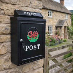 Welsh Dragon Wall Mounted Post Box