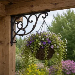 Windsor Cast Iron Hanging Basket Bracket