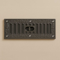 Iron Rectangular Air Vent Hit and Miss