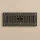 Iron Rectangular Air Vent Hit and Miss