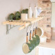 8 Lath Kitchen Shelf Rack