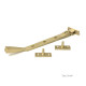 Avon Casement Stay Satin Brass