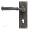 Blacksmith External Beeswax Regency Lever Door Handle