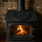 Cats Face Trivet - Heat Resistant for Wood Burning Stoves