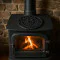 Cats Face Trivet - Heat Resistant for Wood Burning Stoves
