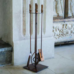 Antique Copper Companion Set