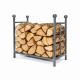 Pewter Rectangular Log Holder