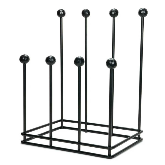 Matt Black Four Pair Boot Rack