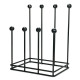 Matt Black Four Pair Boot Rack