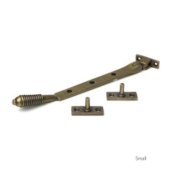 Burnished Brass Reeded Stay