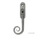 Blacksmith Pewter Patina Locking Monkeytail Espagnolette Fastener