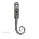 Blacksmith Pewter Patina Locking Monkeytail Espagnolette Fastener