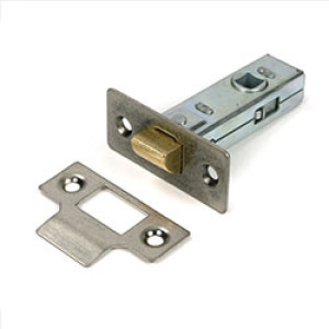 Polished Chrome Tubular Mortice Latch