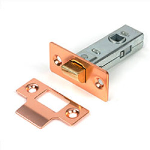 Polished Bronze Tubular Mortice Latch