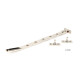 Polished Nickel Art Deco Stay