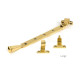 Polished Brass Avon Stay (Steel Window)