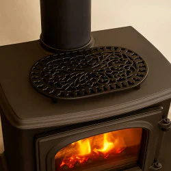 Large Oval Trivet - Heat Resistant To Use On Woodburning Stoves