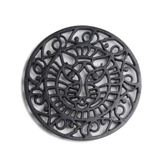 Cats Face Trivet - Heat Resistant for Wood Burning Stoves