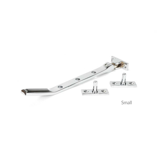 Polished Chrome Art Deco Stay