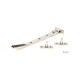 Polished Nickel Art Deco Stay