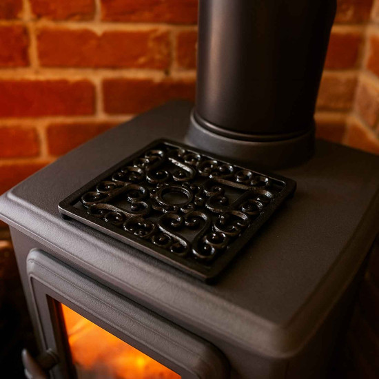 Square Trivet - Heat Resistant For Woodburning Stoves