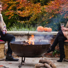 Kadai fire bowl