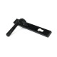 Black Hammered Newbury Slimline Espag. Lock Set