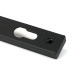 Matt Black Hammered Newbury Slimline Espag. Lock Set