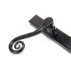 Traditional Blacksmith Monkeytail Slimline Door Lever Handle