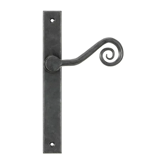 Blacksmith External Beeswax Monkeytail Slimline Door Lever Handle