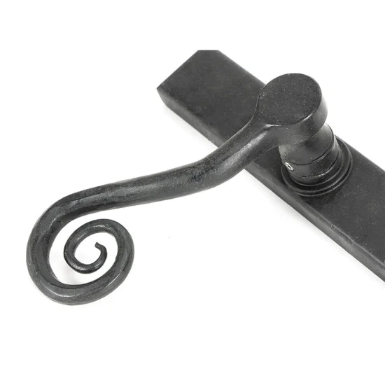 Blacksmith External Beeswax Monkeytail Slimline Door Lever Handle
